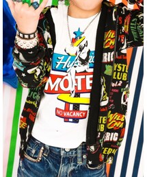 JOEY HYSTERIC | MOTEL SIGN pt Tシャツ 【XS/S/M】(Tシャツ/カットソー)