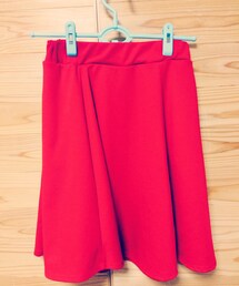 w closet | サーキュラースカート（赤）(スカート)