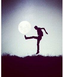 月にキッーク(笑) | その他