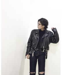 VINTAGE | ライダースジャケット