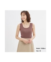 GU | リブニットタンクトップ(タンクトップ)
