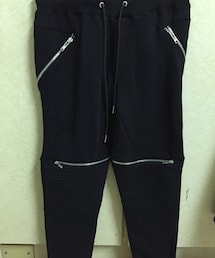 ZARA MAN | Zara man 拉鍊抓皺褲(その他パンツ)