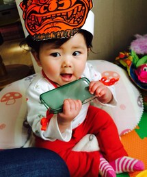 babyGAP | 赤鬼パンツ(その他パンツ)