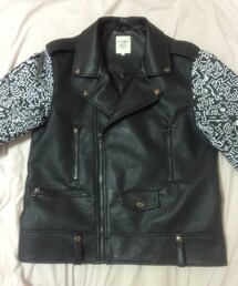 Keith Haring | WEGO/Keith Haring ライダースジャケット(ライダースジャケット)