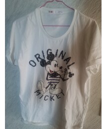 UNIQLO | キャラクターTshirt(Mickey Mouse)(Tシャツ/カットソー)