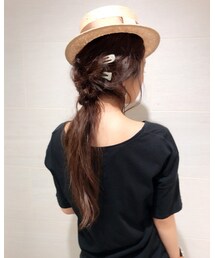 hair arrange. | その他