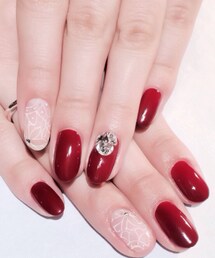 Vカットビジューネイル ♥︎
(ハンドケア/ハンドクリーム)