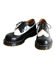 Dr. Martens | バイカラーウィングチップレザーブーツ(ブーツ)