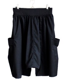 ALBINO | キュロット風サルエルカーゴショーツ  (カーゴパンツ)