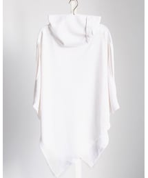 ALBINO | ショルダーホール×アレンジネック仕様サマーニットケープ風ポンチョ(ポンチョ)