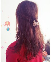ヘアアレンジ💕 | ヘアアレンジ💕(バレッタ/ヘアクリップ)