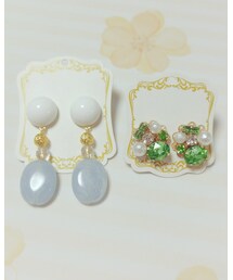 Handmade | ハンドメイド💕(ピアス（両耳用）)