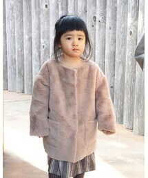 韓国子供服 | ノーカラージャケット