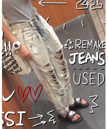 used | デニムパンツ