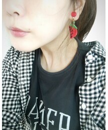 苺🍓イヤリング ぴよからの🎁💗 | イヤリング