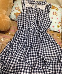ギンガムチェックワンピース(ワンピース)