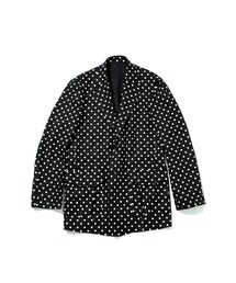 soe | soe ソーイ LINEN SUMMER Jacket "DOTS"(テーラードジャケット)