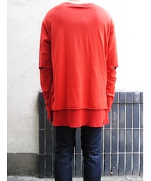 CONVERSE TOKYO | CONVERSE　TOKYO　ONE　コンバーストウキョウ　ワン 製品染めロンT(Tシャツ/カットソー)