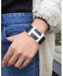 CrochetCloset | H bangle(バングル/リストバンド)
