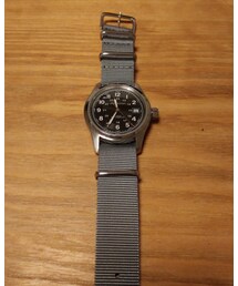 HAMILTON | カーキオートマチック　NATOストラップ(腕時計)