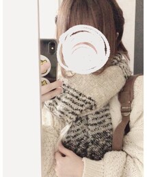 マフラーと髪のアレンジ | その他