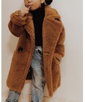 Petitboutique Taohuaの「ジャケット/アウター(ムートンコート)」