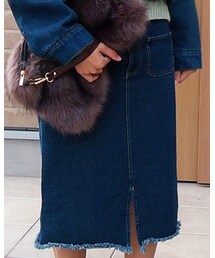 ehka sopo | デニムスカート