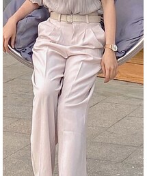 simple lady | チノパンツ