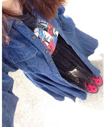 おさがり♡デニムワンピース | ワンピース/ドレス
