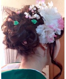 ヘアアレンジ | トップス