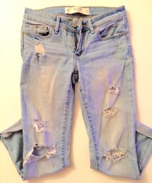 Abercrombie&Fitch | Distressed boyfriend jeans(デニムパンツ)