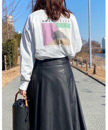 後ろ | Tシャツ/カットソー