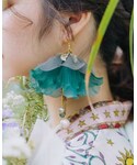 Handmade | 手作澎花耳環(Pierces (both ears))