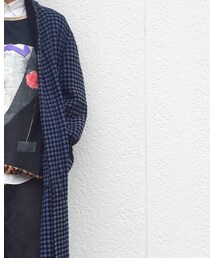 60's wool gown | その他アウター