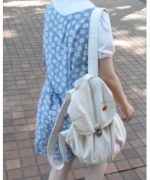 used | 花柄ロンパース(つなぎ/オールインワン)