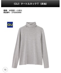 GU | Tシャツ/カットソー