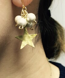 no brand | 一目惚れ♡
デザイナーさん手作りです♡(ピアス（両耳用）)