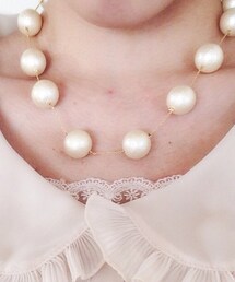 コットンパールネックレス(ネックレス)