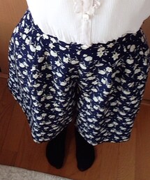 THE SCOTCH HOUSE | 花柄キュロット(スカート)