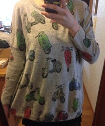 スクーター柄ニット(ニット/セーター)