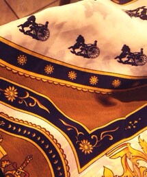 USED | お馬さん柄スカーフ(ストール/ショール)