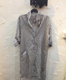 長版直條襯衫(その他)