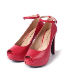 31 Sons de mode | ピープトゥストラップパンプス(パンプス)