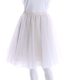 COCO DEAL | ストライプ裏地チュールボリュームスカート(スカート)