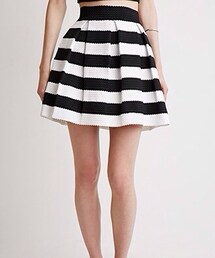 FOREVER 21 | マトラッセボーダーパネルスカート(スカート)