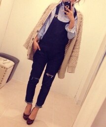 aries mirage | デニムサロペット(サロペット/オーバーオール)