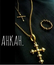 AHKAH | クロスネックレス(ネックレス)