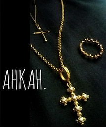 AHKAH | クロスネックレス(ネックレス)