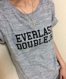 wjk | wjk×EVERLASTコラボT(men's)(Tシャツ/カットソー)