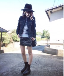 ZARA | カモフラスカート(スカート)